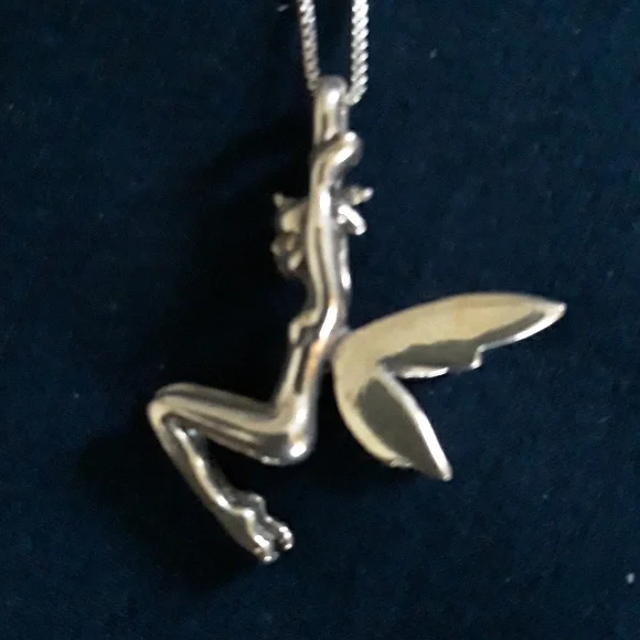 fairy pendant necklace - Picture 2 of 5